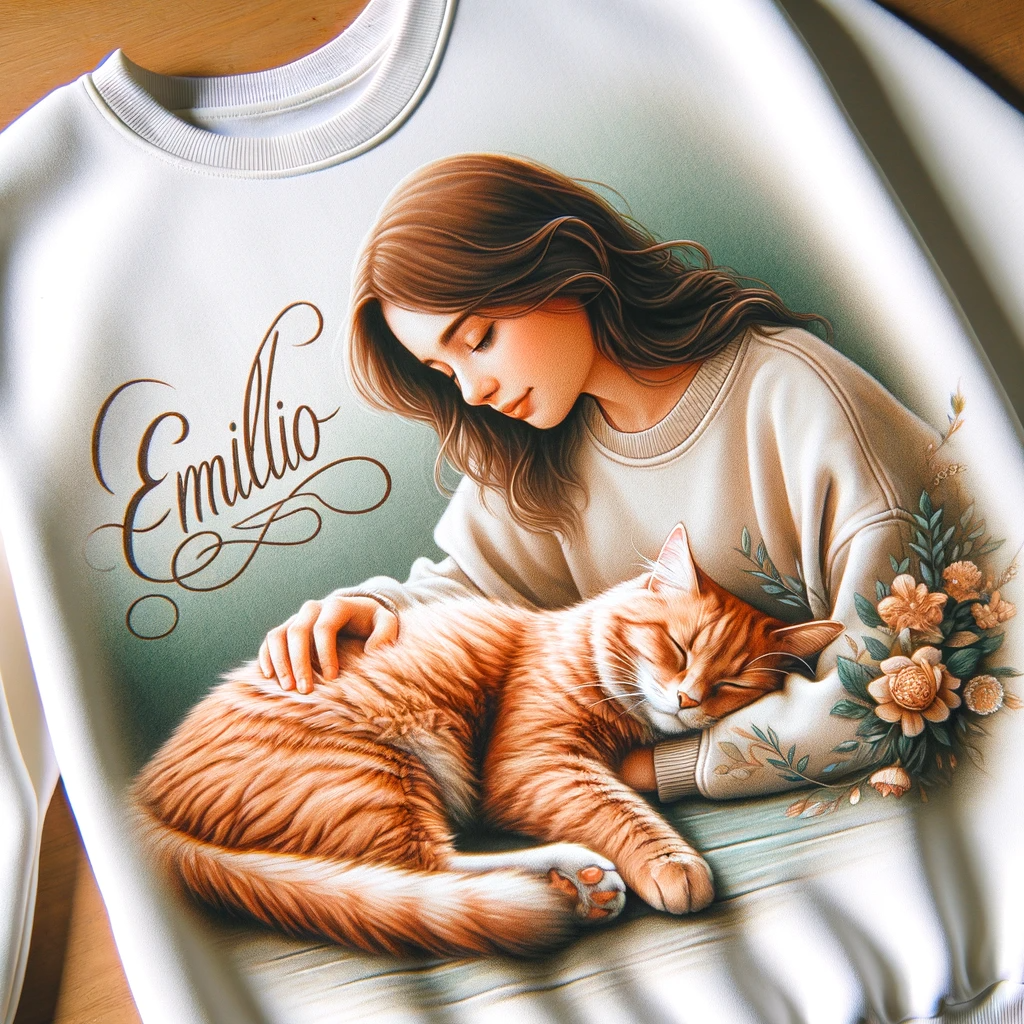 Personalized Pet Caricature Sweatshirts