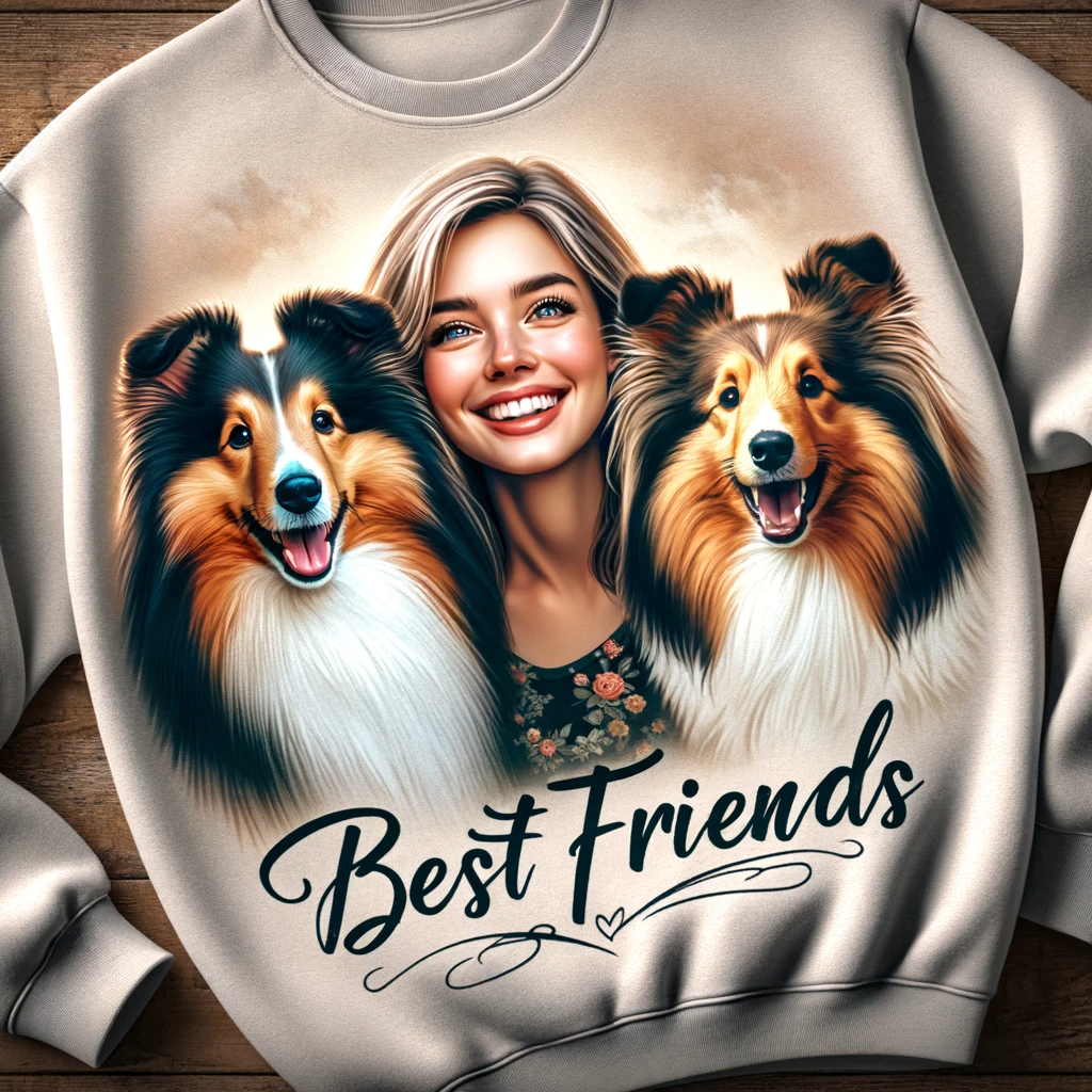 Personalized Pet Caricature Sweatshirts