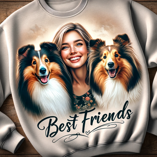 Personalized Pet Caricature Sweatshirts